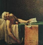 Jacques-Louis David The Death of Marat oil painting reproduction
